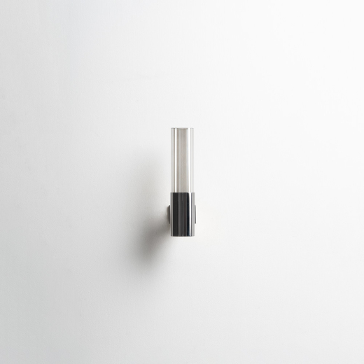 Doge wall lamp Tosconova with galvanic finish colour Nickel front light off
