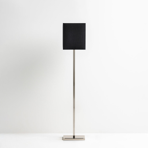 Tornabuoni floor lamp with black lampshade colour 03 front photo lamp off