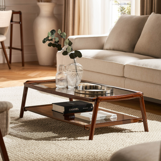 Amilcare small table - Mahogany wood - Ambient - Tosconova
