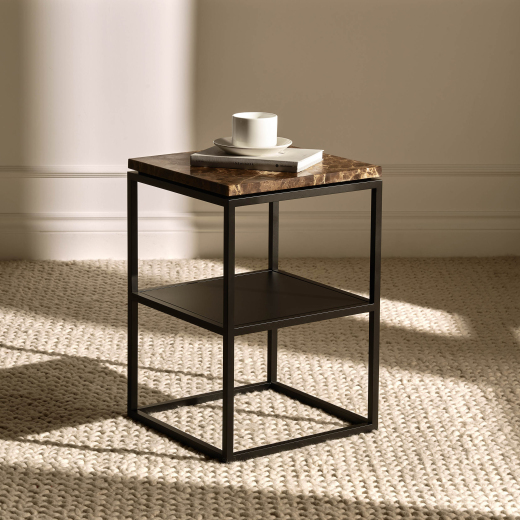 Square ST small table ambient front