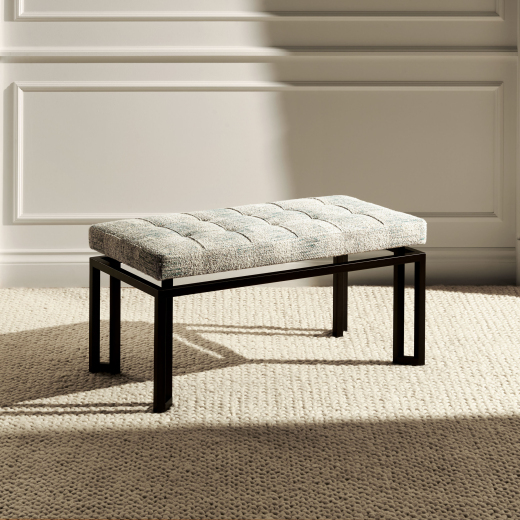 Oro bench Dedar Atlantico X01 upholstery