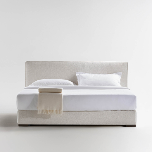 Paul bed Tosconova upholstery Gubbio L01 front