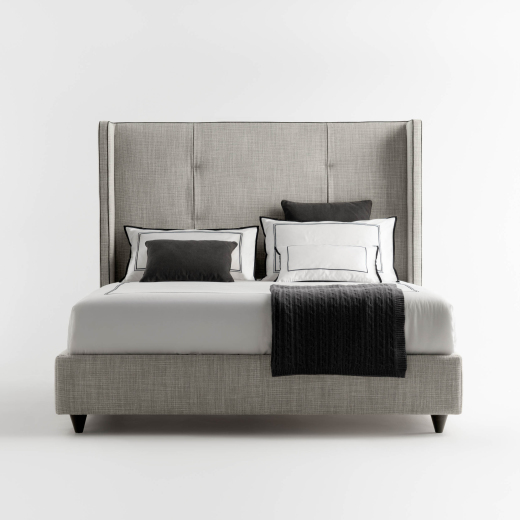 Ritz bed Tosconova upholstery Twiga L01 front