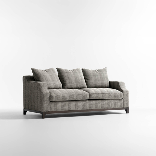 Moritz Standard 2,5 seater sofa bed Tosconova upholstery Wales three quarter