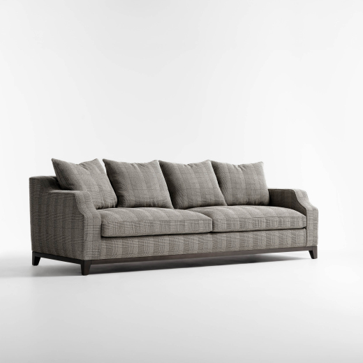Divano letto Moritz Reverse bed 4 posti Tosconova con rivestimento Wales foto tre quarti