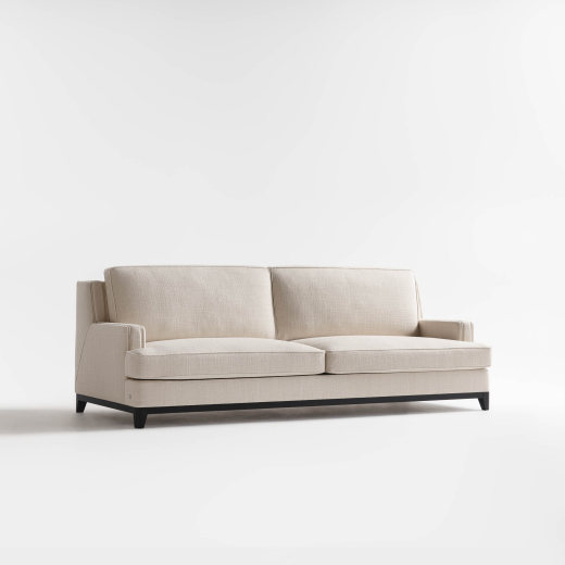 Ritz sofa bed Tosconova upholstery Maya L26 Three quarter closed