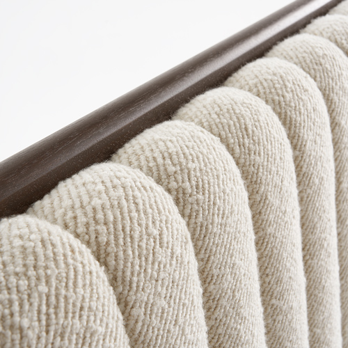 Mariano bed in Dedar A Joy X02 upholstery