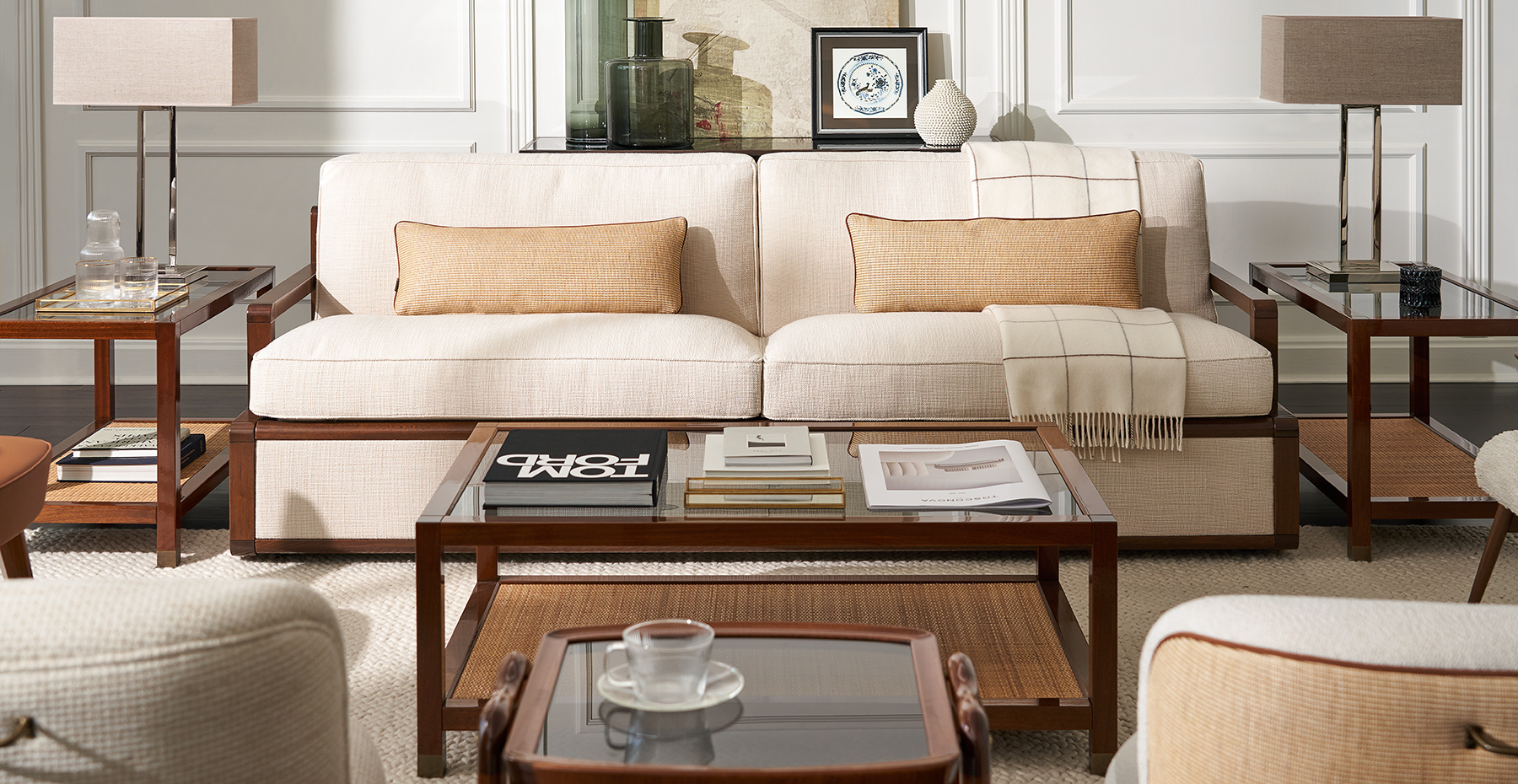 Ghibli sofa raffia stories